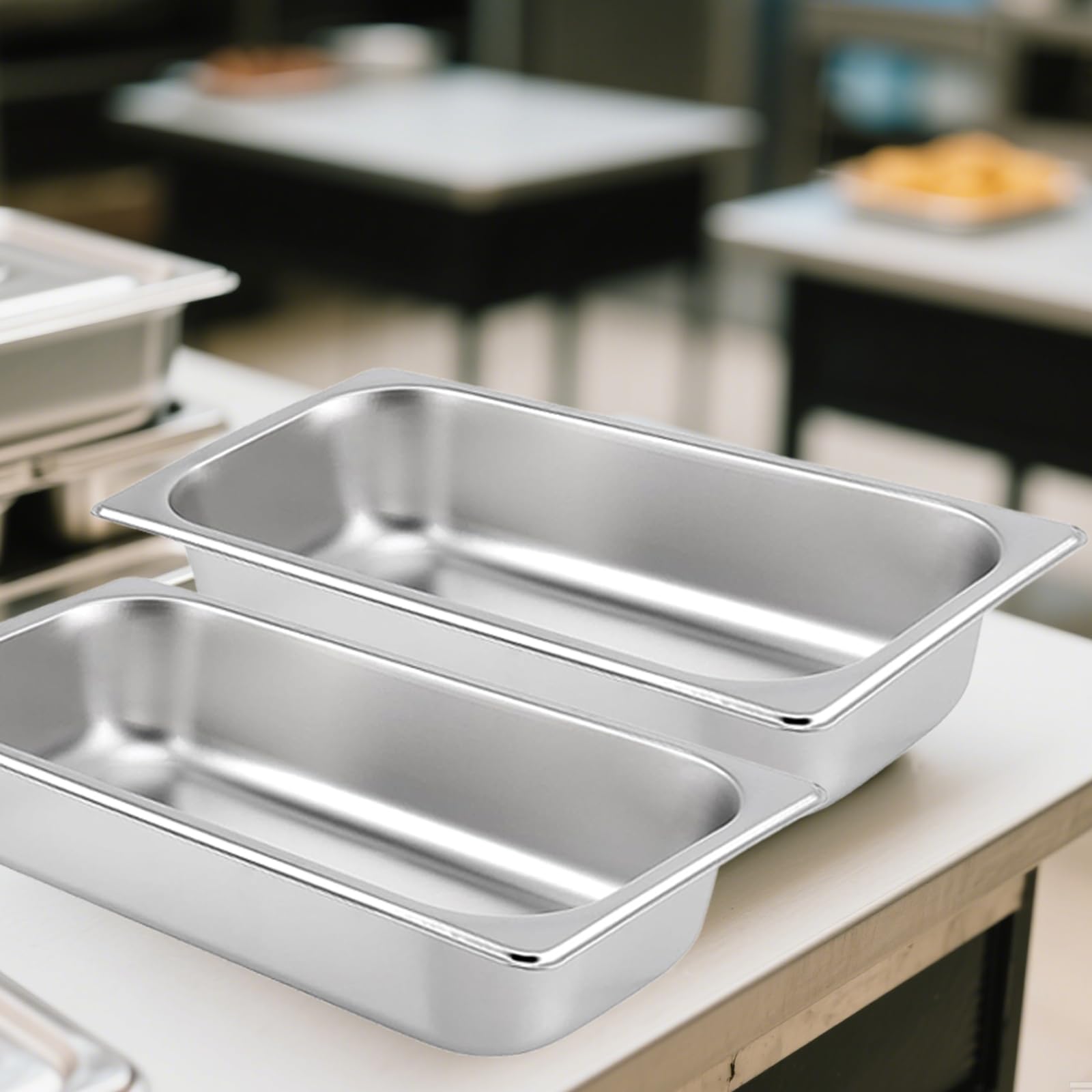 Set 3 ciotole Gefu Pando in acciaio inox per impanare