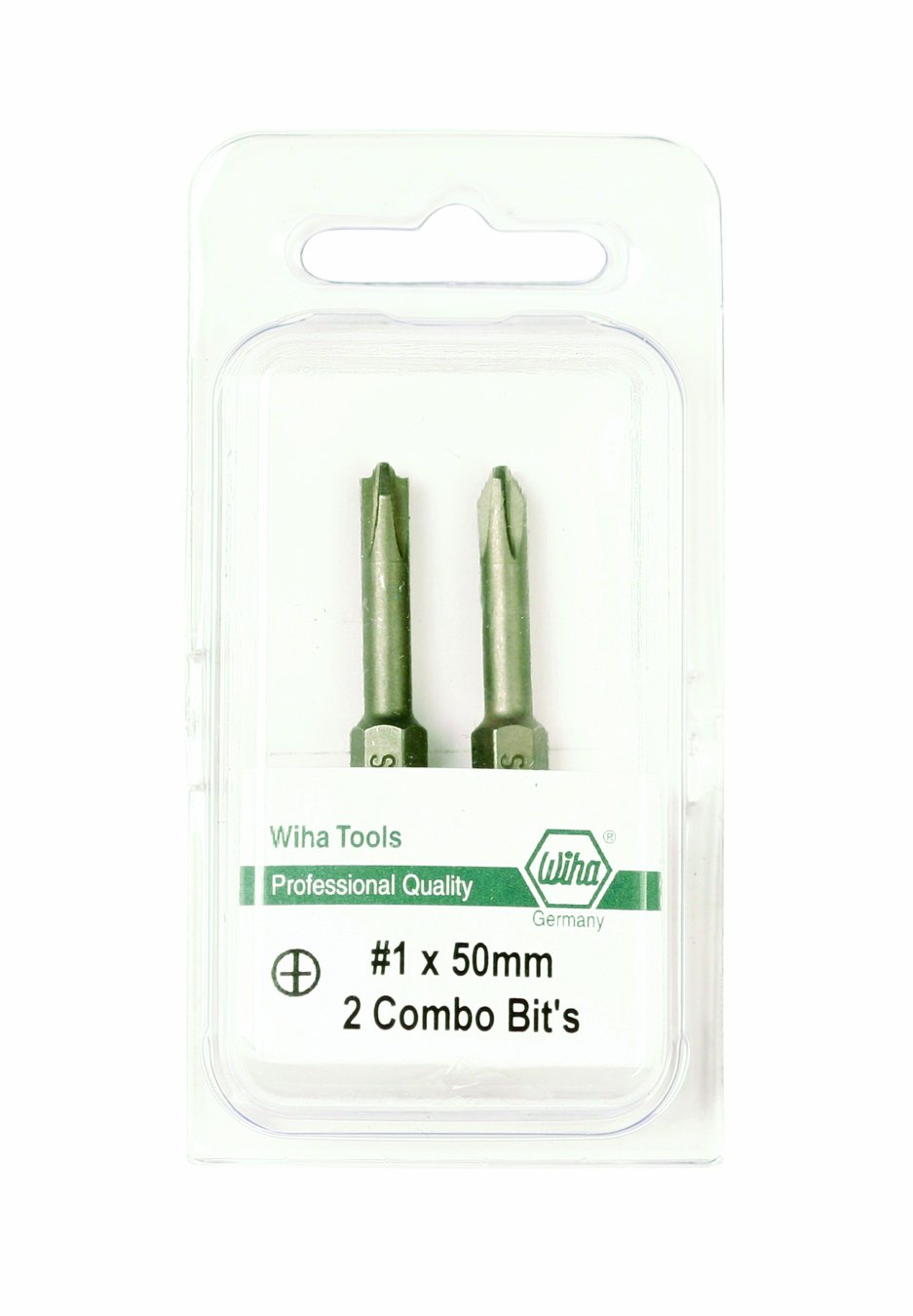 Wiha 71456 Wiha 71456 Xeno Terminal Block Power Bit Number2 by 50, 2Pack Screwdriver Socket