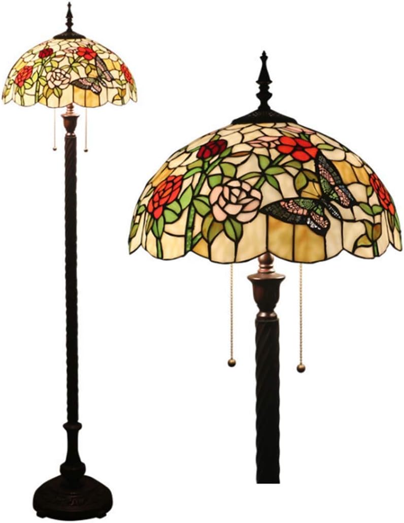 M2194-82-48】 フロアスタンド ブラック LED電球付き リモコン付き