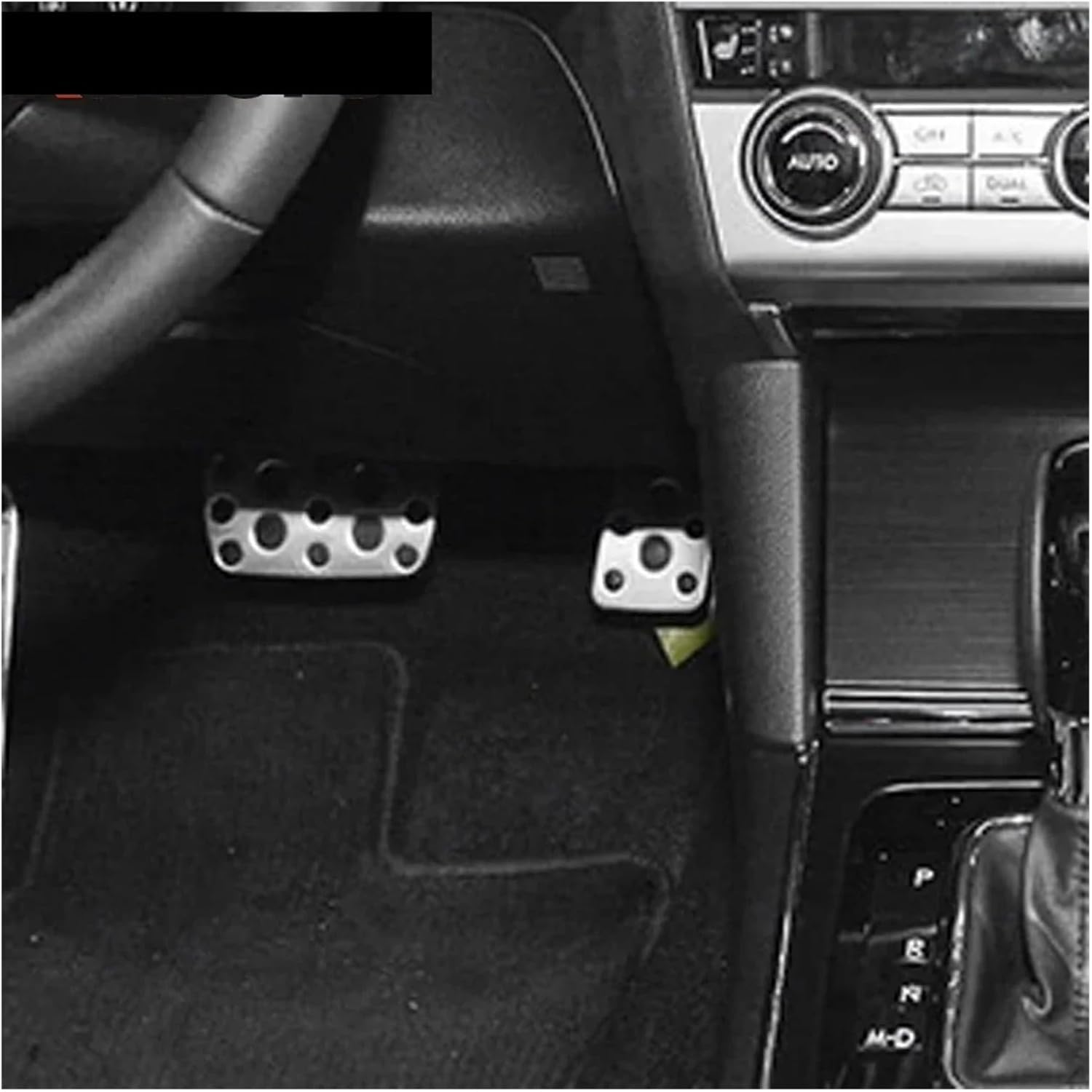 Fuel Brake Foot Rest Pedal Pad AT MT Clutch Cover Compatible With Subaru 2003-2018 Legacy 2003-2005 XV 2012-2017(3pcs AT)