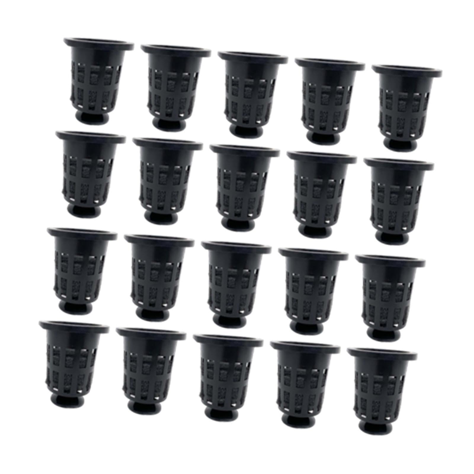SECRET DESIRE 20Pcs Net Pots for Hydroponics Compact Bucket Basket Garden Slotted Mesh Net|Yard, Garden & Outdoor Living|Gardening Supplies|Plant Care, Soil & Accessories|Baskets, Pots & Window Boxes