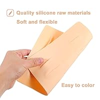 Vista 3 de 3 piezas de tatuaje práctica de labios microblading piel 3D falsa piel para labios maquillaje permanente tatuaje piel silicona tatuaje práctica