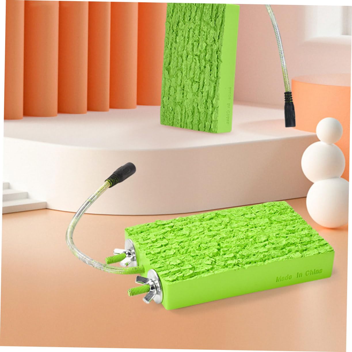 DOITOOL Plataforma Calefactora para Periquitos y Loros Soporte Térmico Accesorio De Jaula para Aves Protección Frío Fácil De Instalar y Limpiar