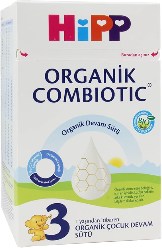 Hipp 3 Organic Combiotic Continuation Milk 800 Gr 1 Pack (1 X 800 G)