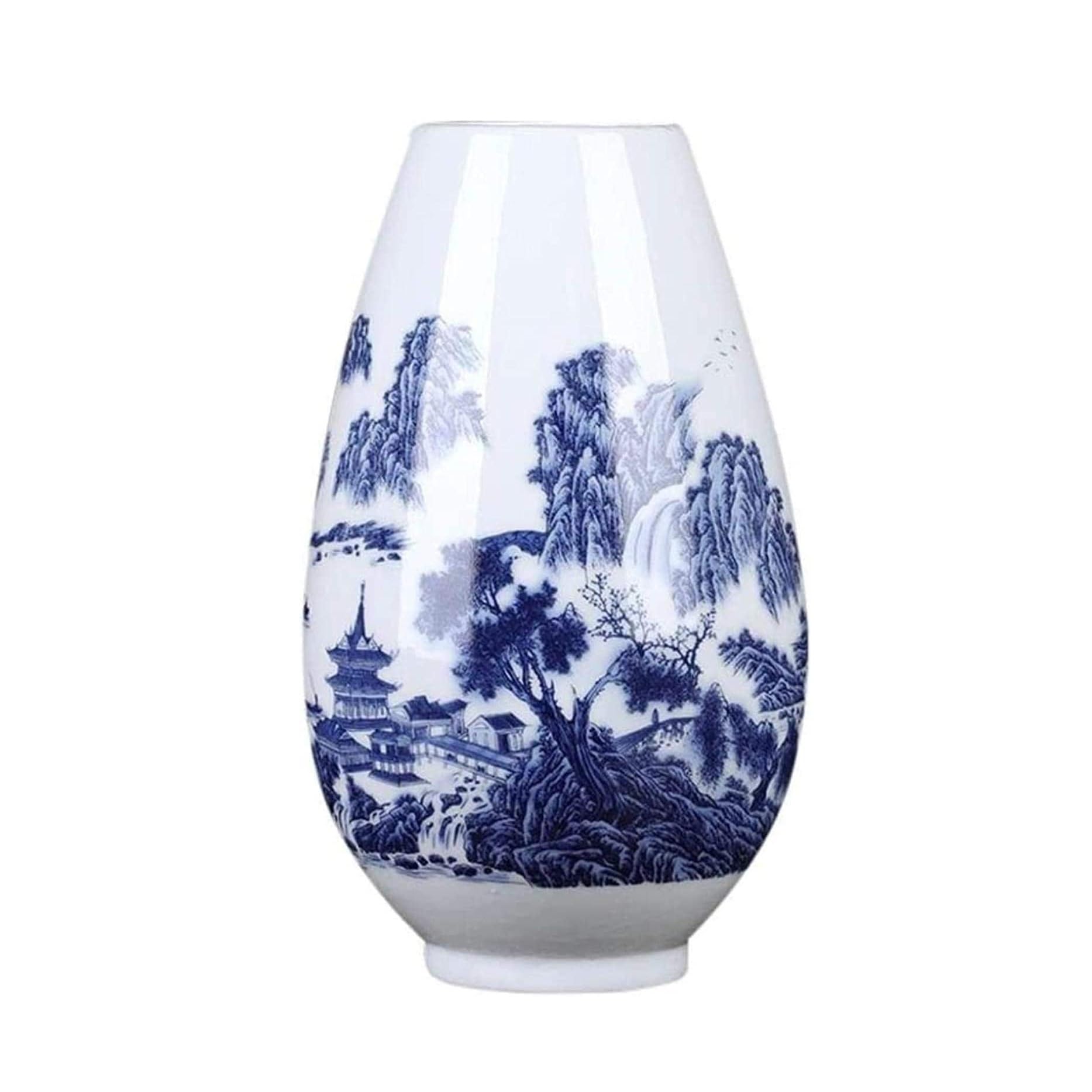Vasen Vase aus Keramik, handgefertigt, klassisch, kreativ, for trockene Blumen, Dekoration, Kunst, Zuhause, Haushalt, Wohnzimmer, Schlafzimmer, Büro, Desktop