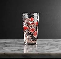 Vista 6 de Glaver's Juego de 4 vasos de vidrio Highball, 17 onzas, cristalería básica para enfriar, ideal para agua, jugo, cócteles, té helado y mucho más.