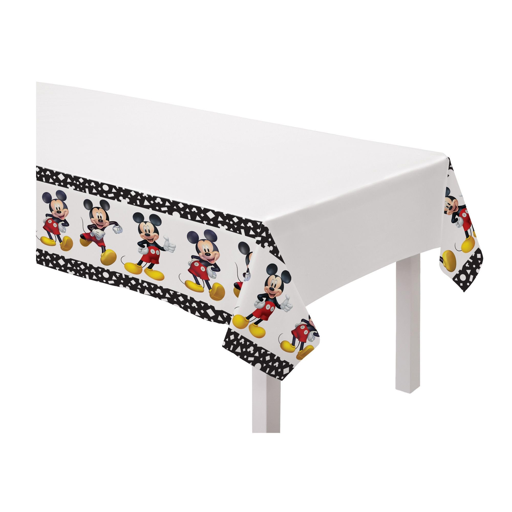 Mickey Mouse Forever Plastic Table Cover - 54" x 96" | 1 Pc