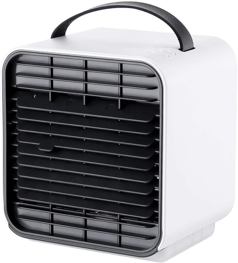 condizionatore d'aria portatile per piccoli ambienti alimentato a batteria