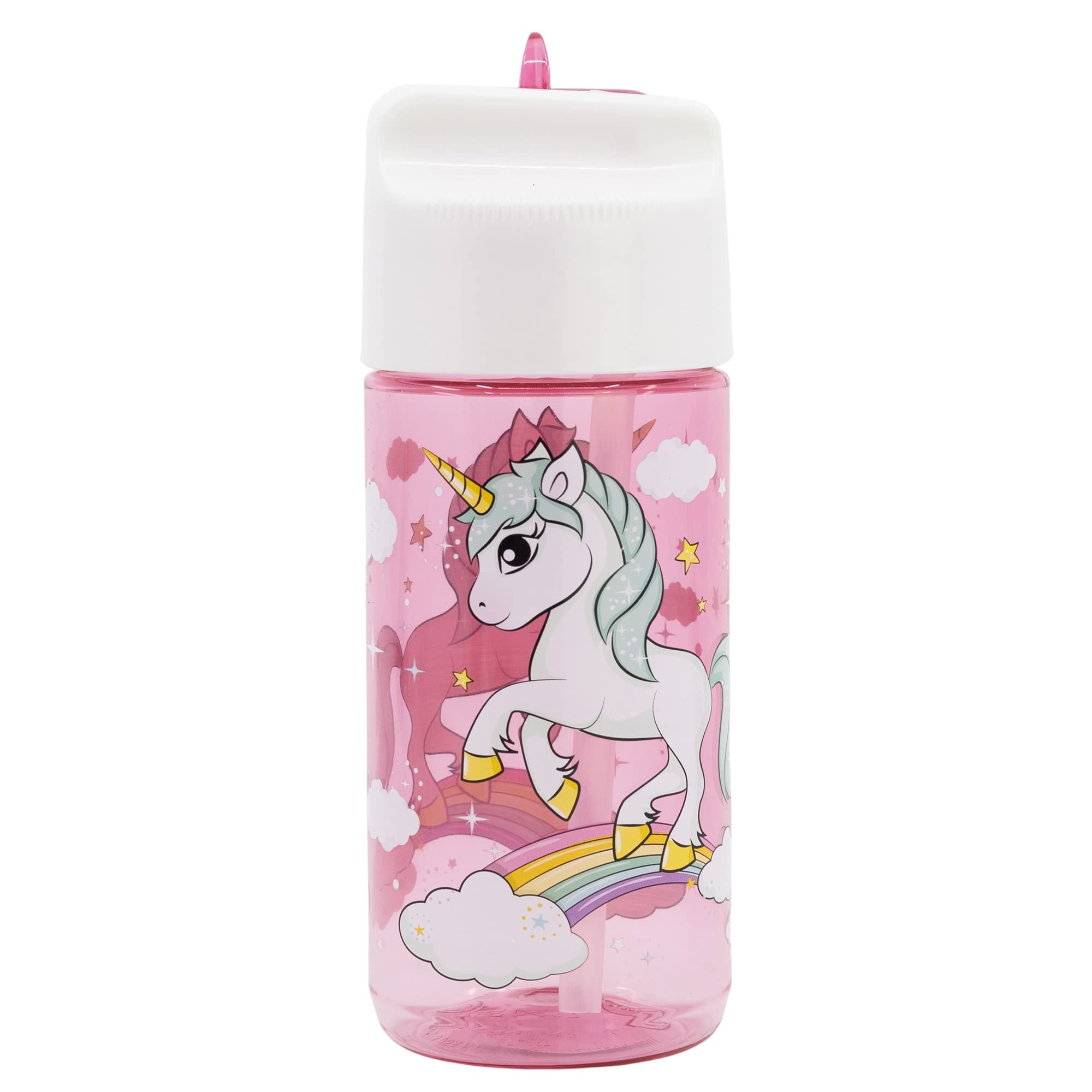 Stor ECOZEN HIDRO WATER BOTTLE FOR CHILDREN 430ML | UNICORN RAINBOW