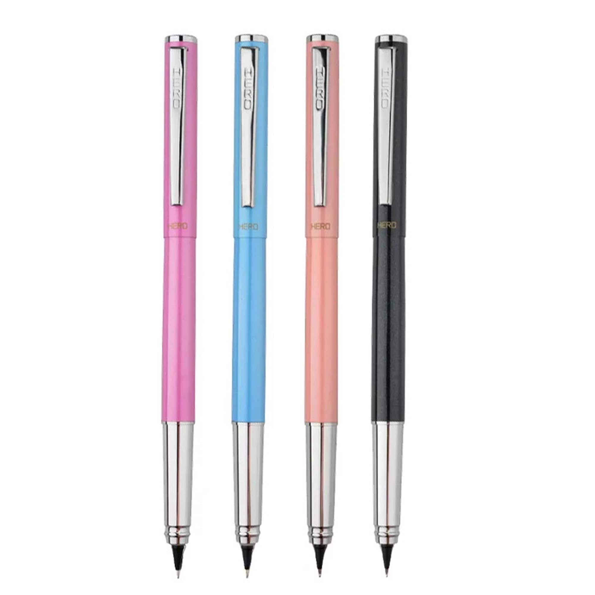 Success Stationery Pluma estilográfica, punta extrafina, bolígrafos de escritura suave para diario, bolígrafos de metal de 70 colores, regalos de escritor, juegos de bolígrafos para hombres y mujeres
