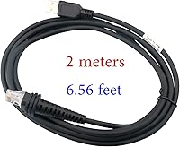 Vista 6 de VOTTAN Accesorios para escáner de código de barras, cable RJ45 a USB, compatible con lector de códigos de barras Honeywell 3800G 3820 3200 3900i