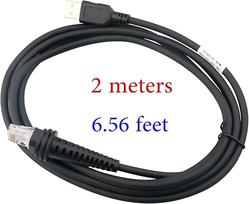 Miniatura 6 de VOTTAN Accesorios para escáner de código de barras, cable RJ45 a USB, compatible con lector de códigos de barras Honeywell 3800G 3820 3200 3900i