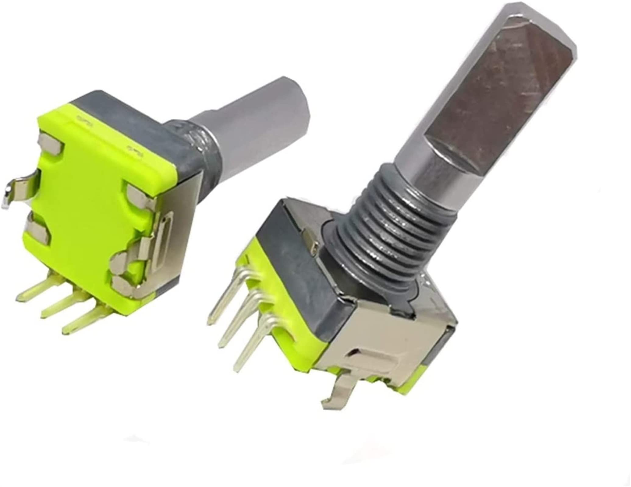Potentiometre rotatif encodeur EC11 3 broches axe plum handle 20 mm