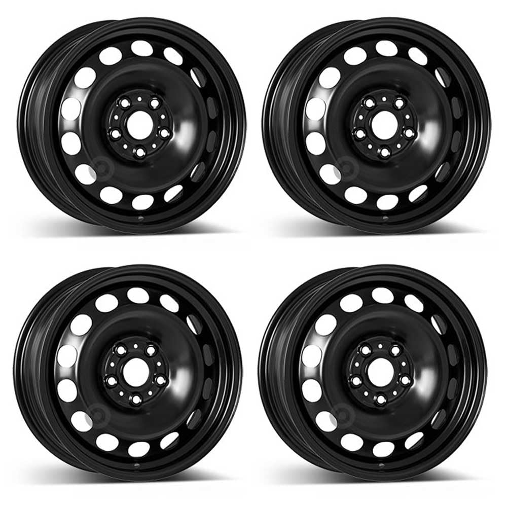4x Alcar Stahlfelgen 4-6667 6.5Jx16 ET46 5x112 kompatibel mit Volkswagen Golf