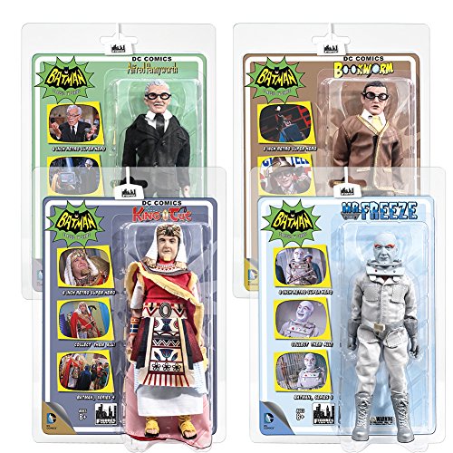 Batman Classic TV Series Action Figures Series 4: Set of all 4