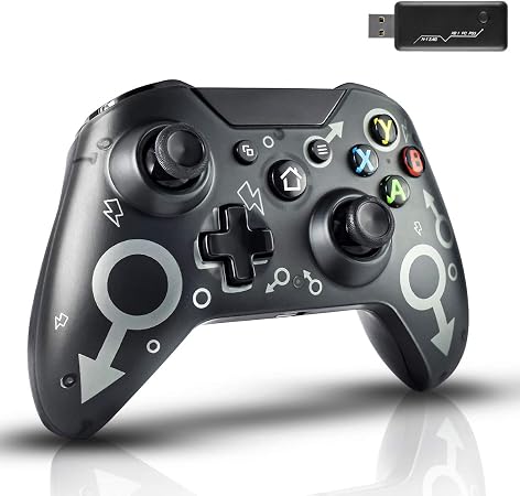 DLseego Controller wireless per Xbox One, adattatore wireless da 2,4 GHz,  compatibile con Xbox One/One S/One X/P3-Host/Windows 7/8/10 nero :  Amazon.it: Videogiochi