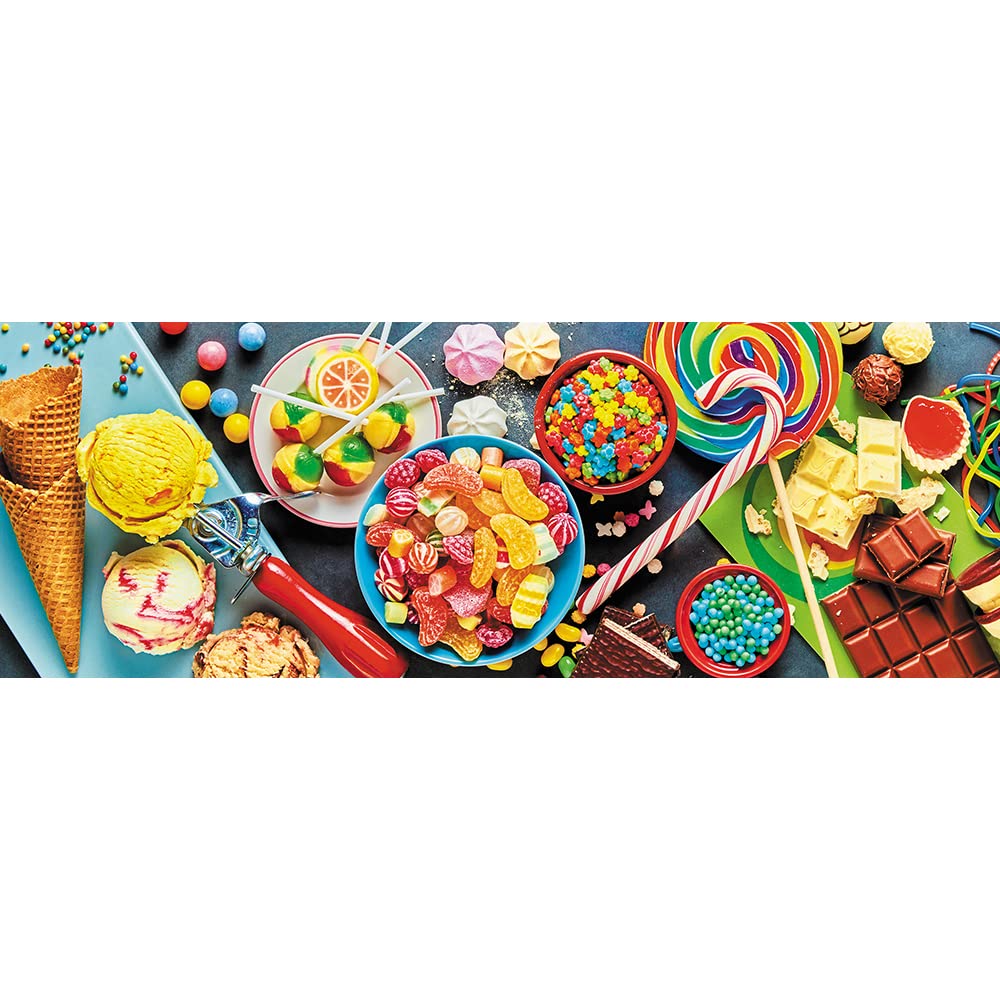 Amazon.com: Trefl Panorama Sweet Delights 1000 Piece Jigsaw Puzzle