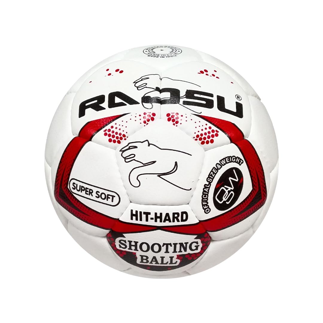 RAJSU- Shooting Ball | 32 Panel | PU Hand Stitched Ball (Multicolor)-image-49