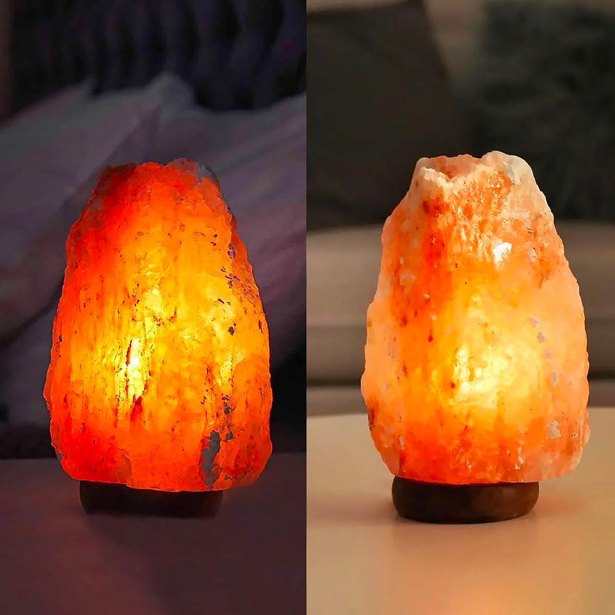 mikamax Lámpara de sal del Himalaya