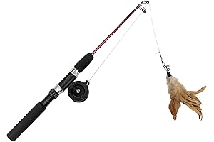 Spot's Enticing Fishing Rod Teaser Pole Casts a Line