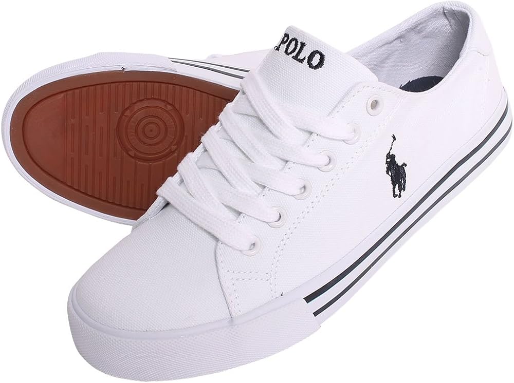 White ralph lauren polo shoes Clearance