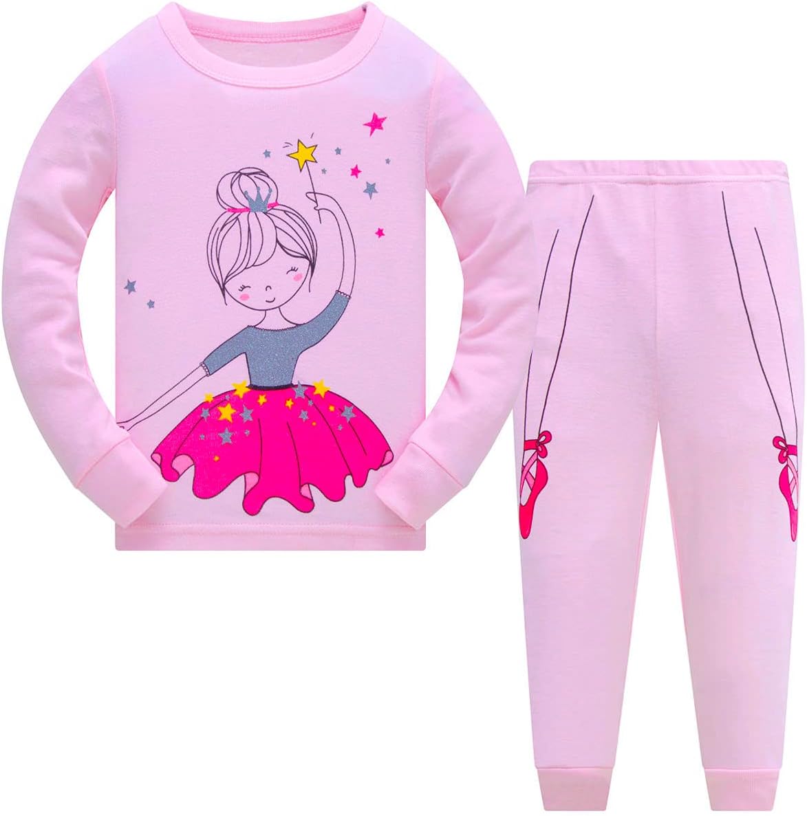 Schmoopy Girls Unicorn Pajamas Size 8