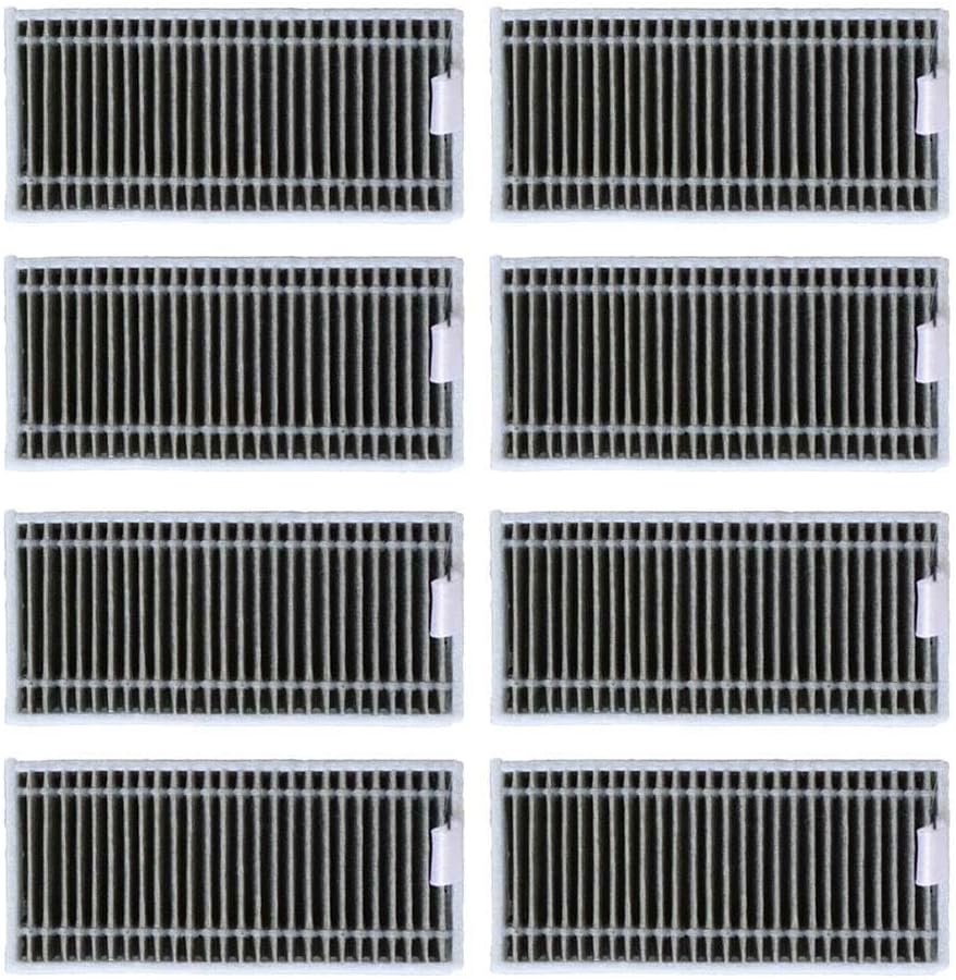 High-Efficiency Filter Accessories for Ecovacs for DEEBOT X8 Pro for OMNI Robot Vacuum, Premium Dust Removal Replacement Parts Kit for Enhanced Cleaning PerformanceB