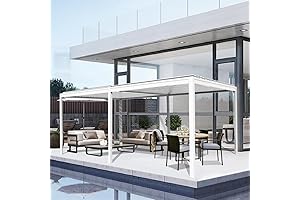 Domi Louvered Pergola: The Perfect Outdoor Oasis