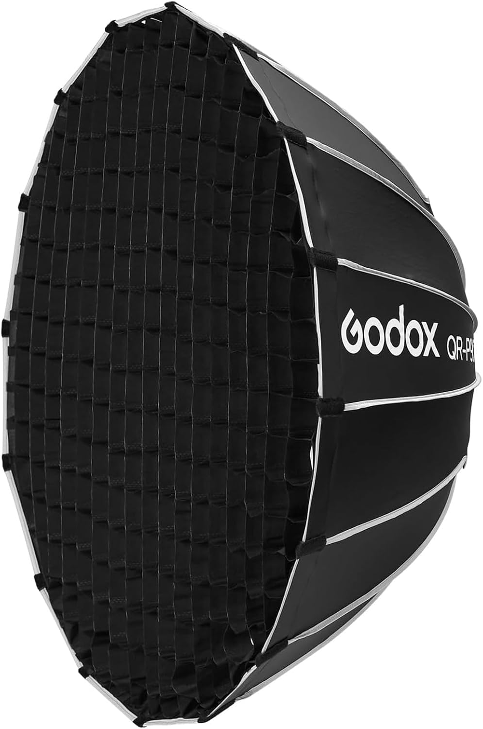 Godox QR-P90T 35.4" 90cm 𝑸𝒖𝒊𝒄𝒌 𝑹𝒆𝒍𝒆𝒂𝒔𝒆 Parabolic Softbox for Godox SL60II SL150III SL300III AD400PRO AD600BM SZ300R VL300 Other Bowen Mount Studio Flash Speedlite