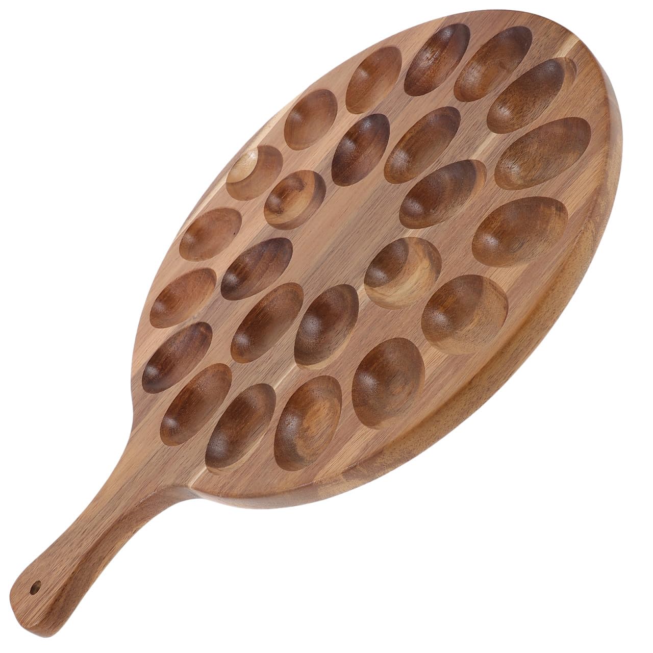 OUNONA Bandeja De Madera para Huevos Porta Huevos Bandejas para os Rellenos Soportes para os para Exhibir para Guardar os De Gallina para os