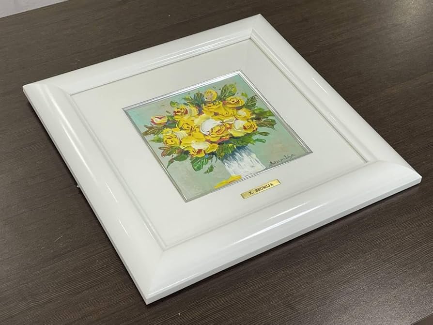 Amazon.co.jp: 肉筆油絵 真筆油彩画 カンスミジャ KANG SEUMIJA