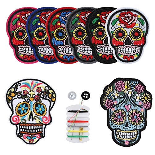 Naler 8 Pezzi di Toppa Termoadesiva Toppa di