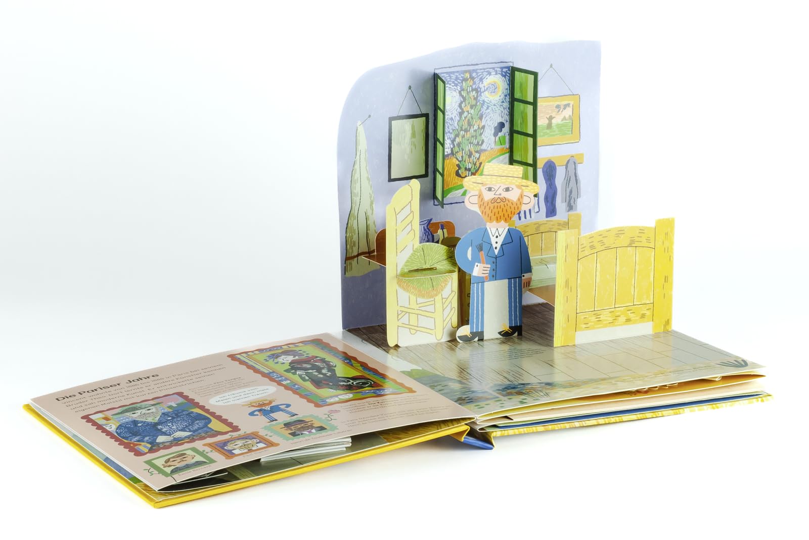 ART POPS: Vincent Van Gogh: Ein Pop-up-Buch | Pop-up Bilderbuch über große Künstler*innen für Kinder ab 5 Jahren