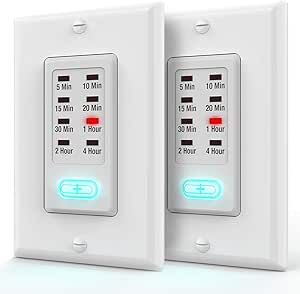 Fosmon In Wall Switch Gang Countdown Programmable - Foto 9