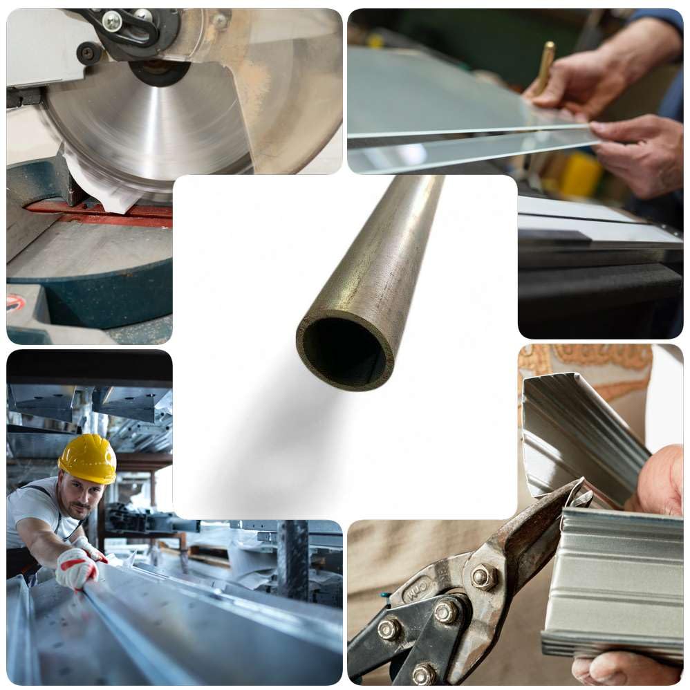 1-1/4" Schedule 40 Pipe x 30" Long, 1.66" OD x 1.38" ID, 0.14" Wall Thickness Metal Craft Industrial Precision DIY Metal Custom Fabrication Machined Parts Mechanical Components Durable Material
