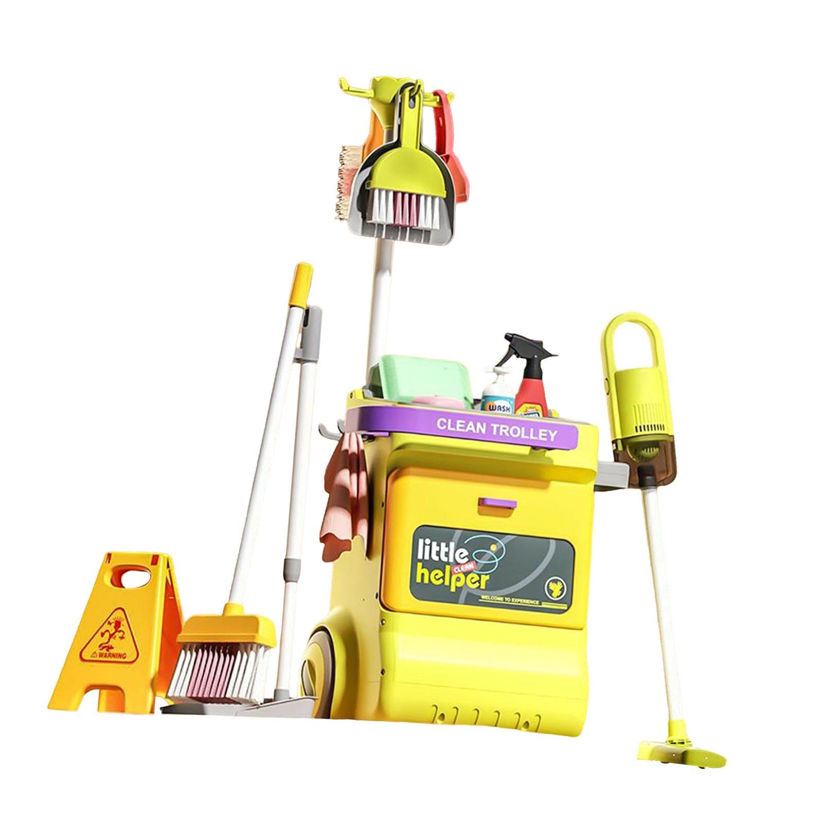 Ensemble de Nettoyage pour Enfants, Jeu de Rôle et d'apprentissage, Aspirateur pour Enfants, Moteur Créatif