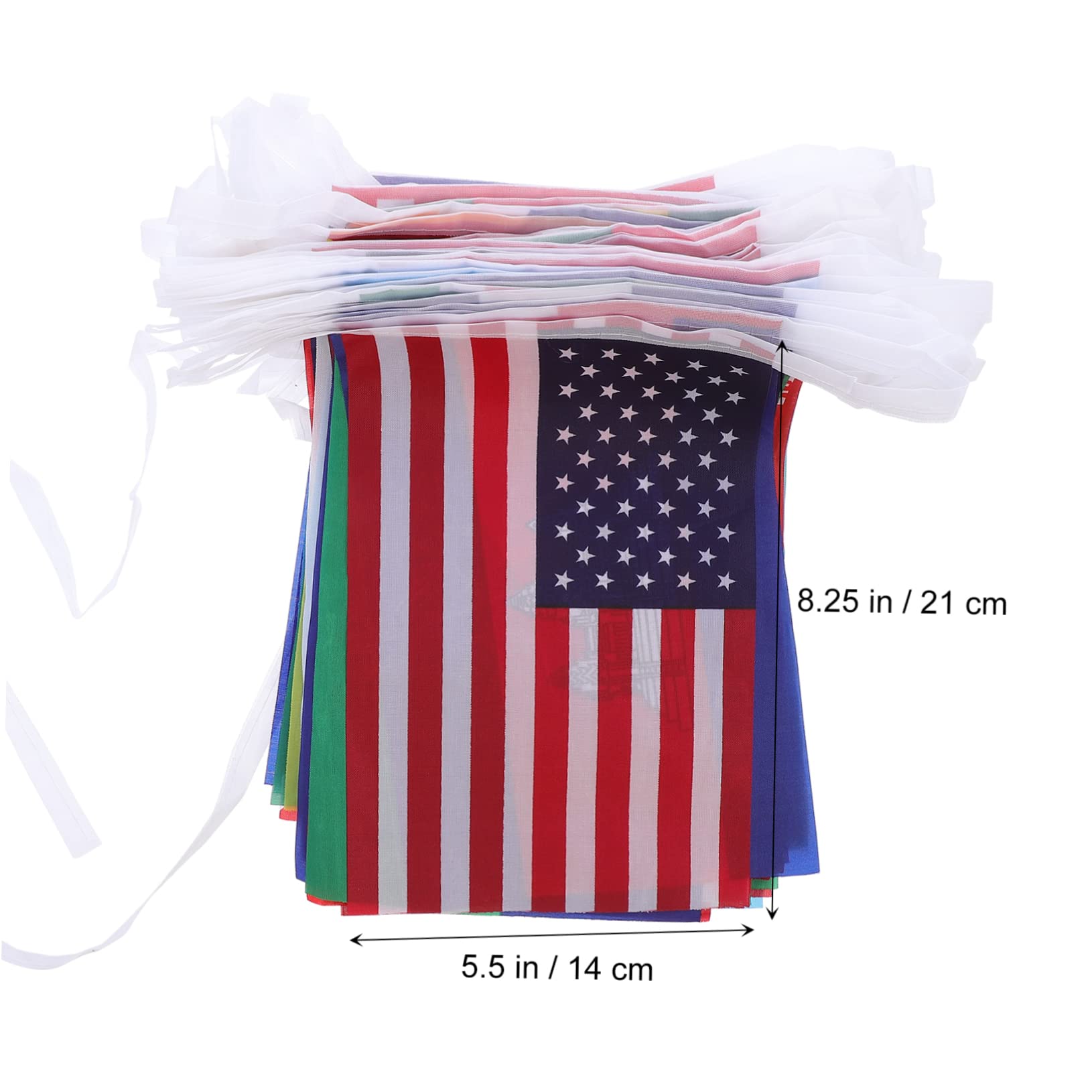 Cabilock 6juegos Banderines Decorativos De Banderas Nacionales De Países Para Celebraciones Deportivos Guirnalda Ligera y Para Escuelas y Públicos