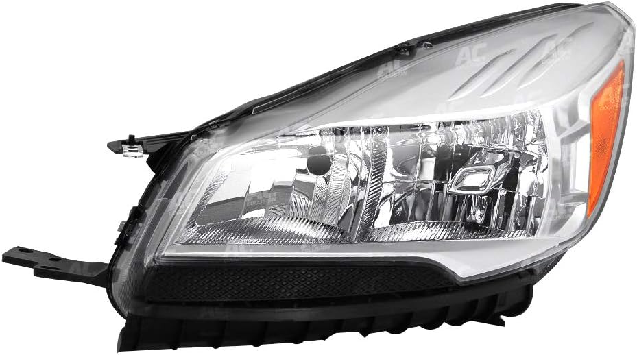 FO2502309 Headlight Assembly Driver Side for 2013-2016 Ford Escape Halogen