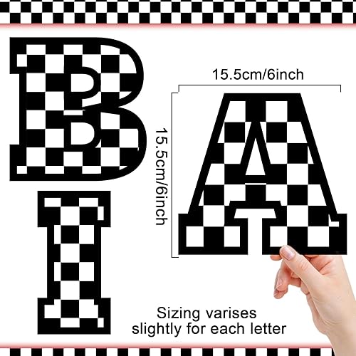 Vista 44 de Juego de 150 letras grandes de 6 pulgadas y puntuación, colorido alfabeto recortado para el aula para exhibir tablón de anuncios, escuela en casa