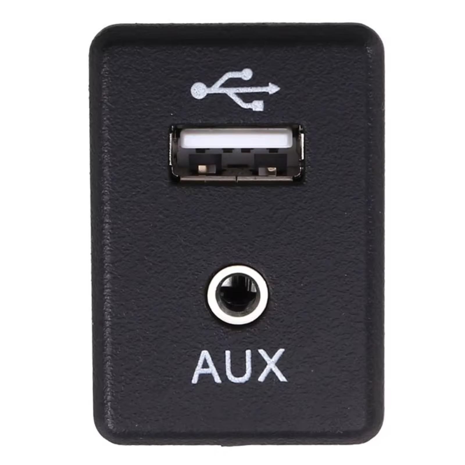 Conector USB De Consola Compatible Con Nissan Para Qashqai Para Tiida Coche Módulo Interfaz Dual Auxiliar Puerto Carga Enchufe Audio Auxiliar Puerto USB Coche