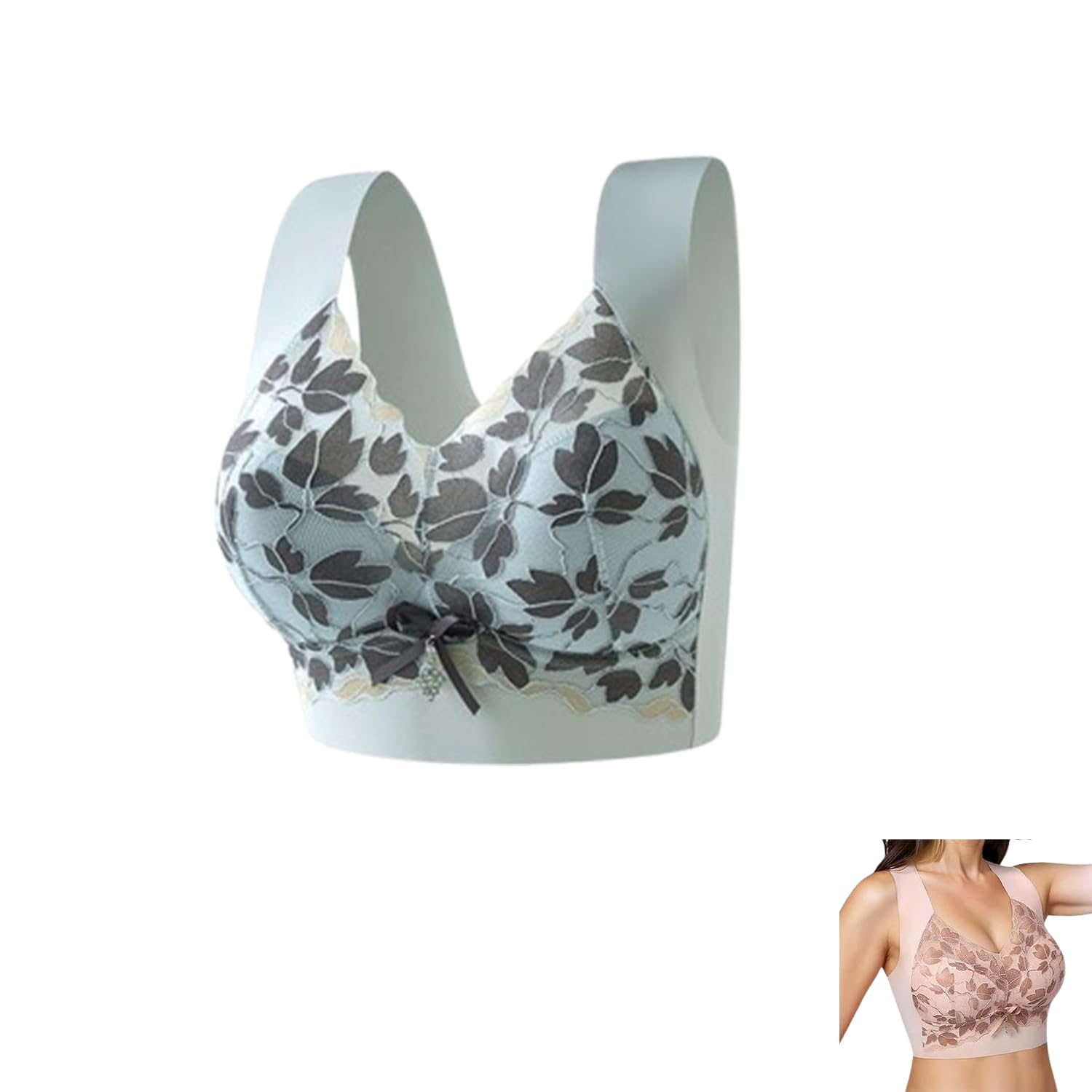 Versatile Bras Zipper Front Sports Bra Versatile Comfy Lift & Flex Wireless Bra ...