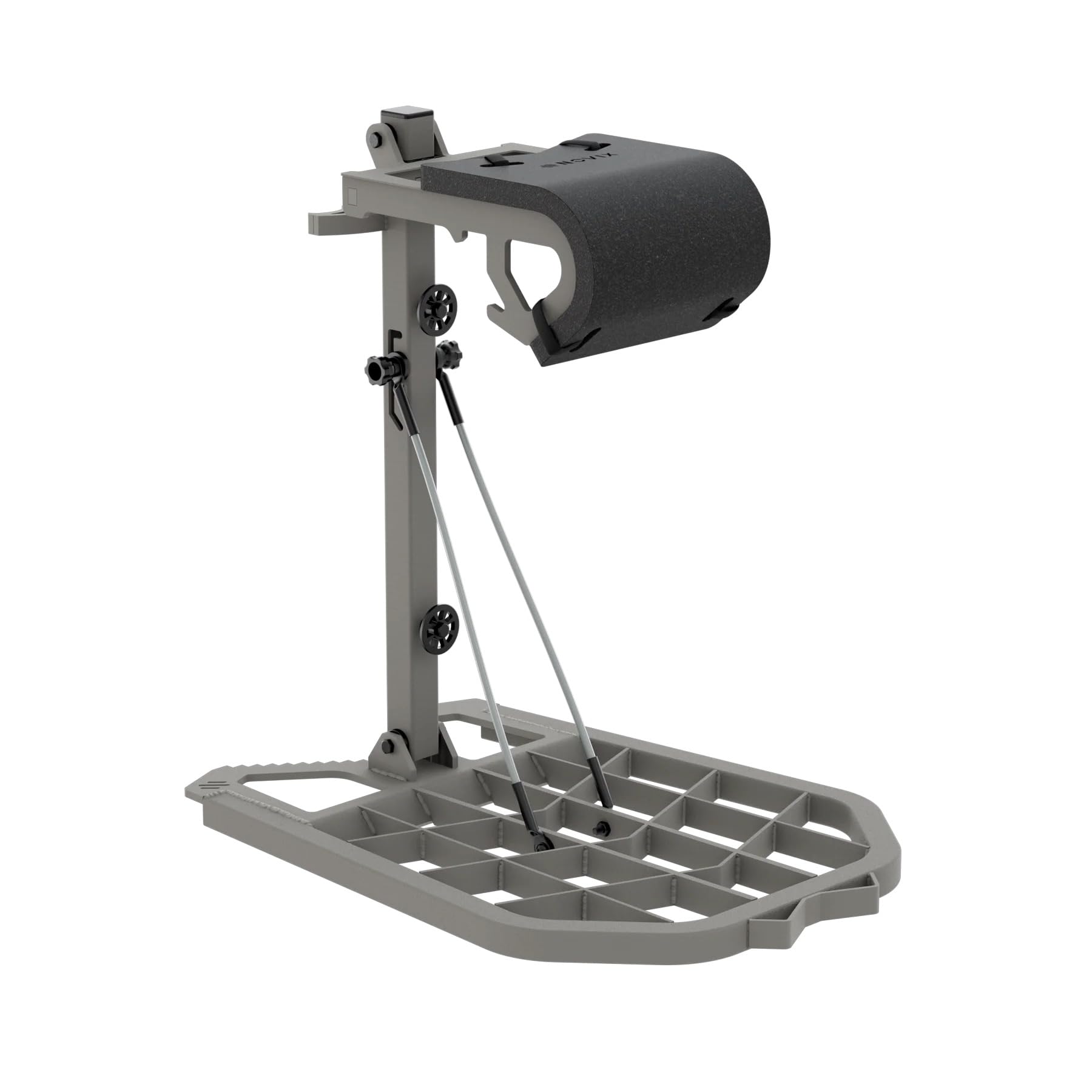 NOVIX Raider Hybrid Treestand - Lightweight All-Aluminum Construction - Mobile Hunting Setup - Use as a Traditional Platform or as a Quick Resting Spot