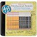 TekWriter Jr 48ct: #2 Mechanical Pencils 0.9mm Multicolored 48pk (Black/Yellow)