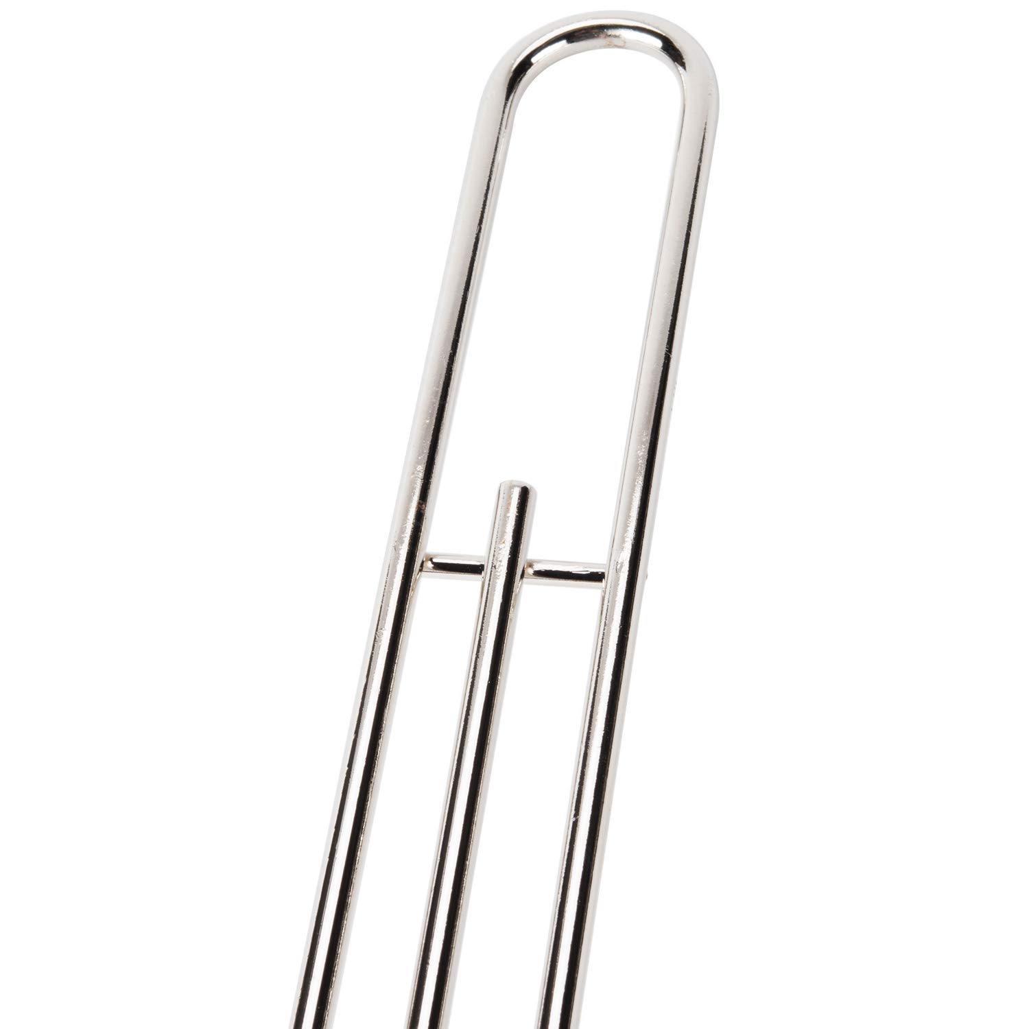 Update International (SKM-SQF) 6 3/4" Nickel-Plated Square Fine Mesh Skimmer - Image 4