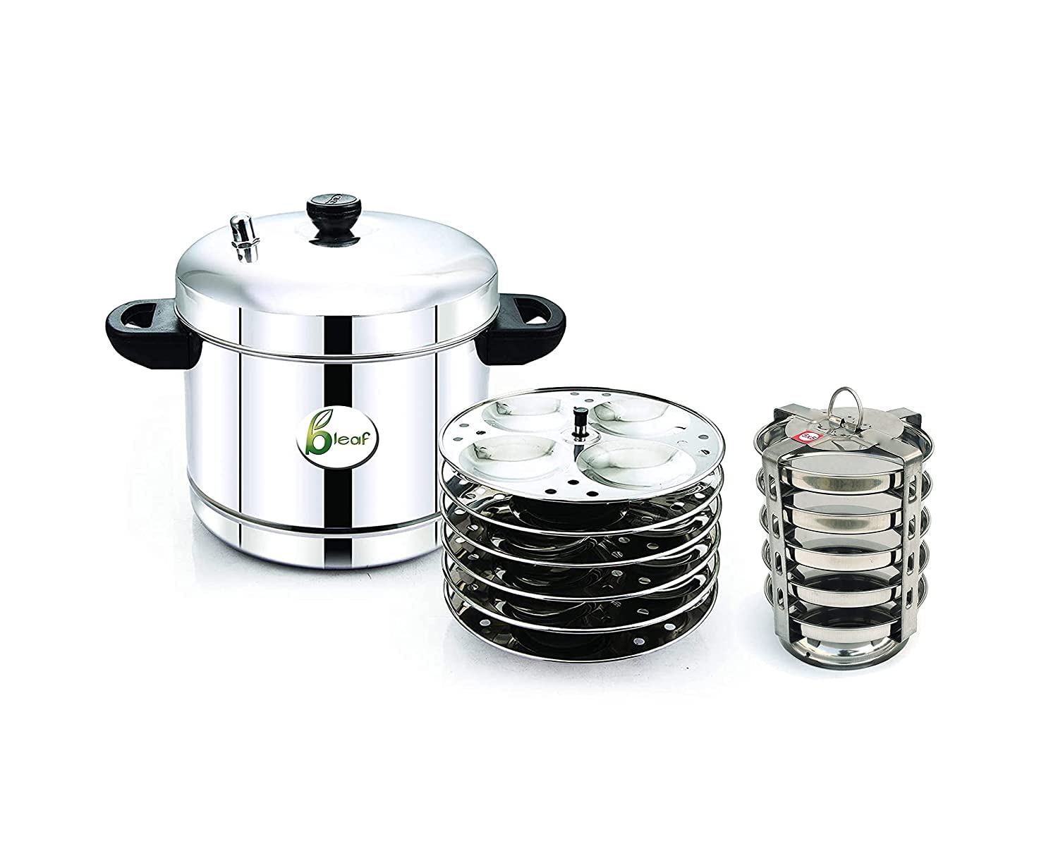 Buy BLeaf Stainless SteelIdli cooker (Induction & Standard) with
