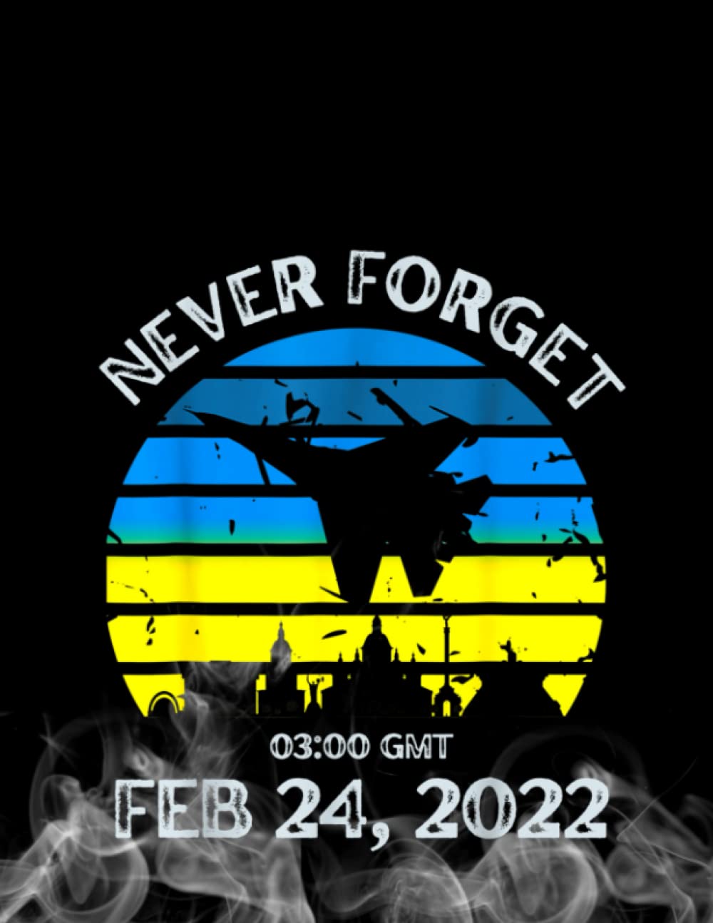 Lacristia HallNotebook Jounal Lined: 3:00 GMT 02/24/2022 February 24, 2022 Ukrainian Never Forget Size 8.5''x11'' / 130 Pages