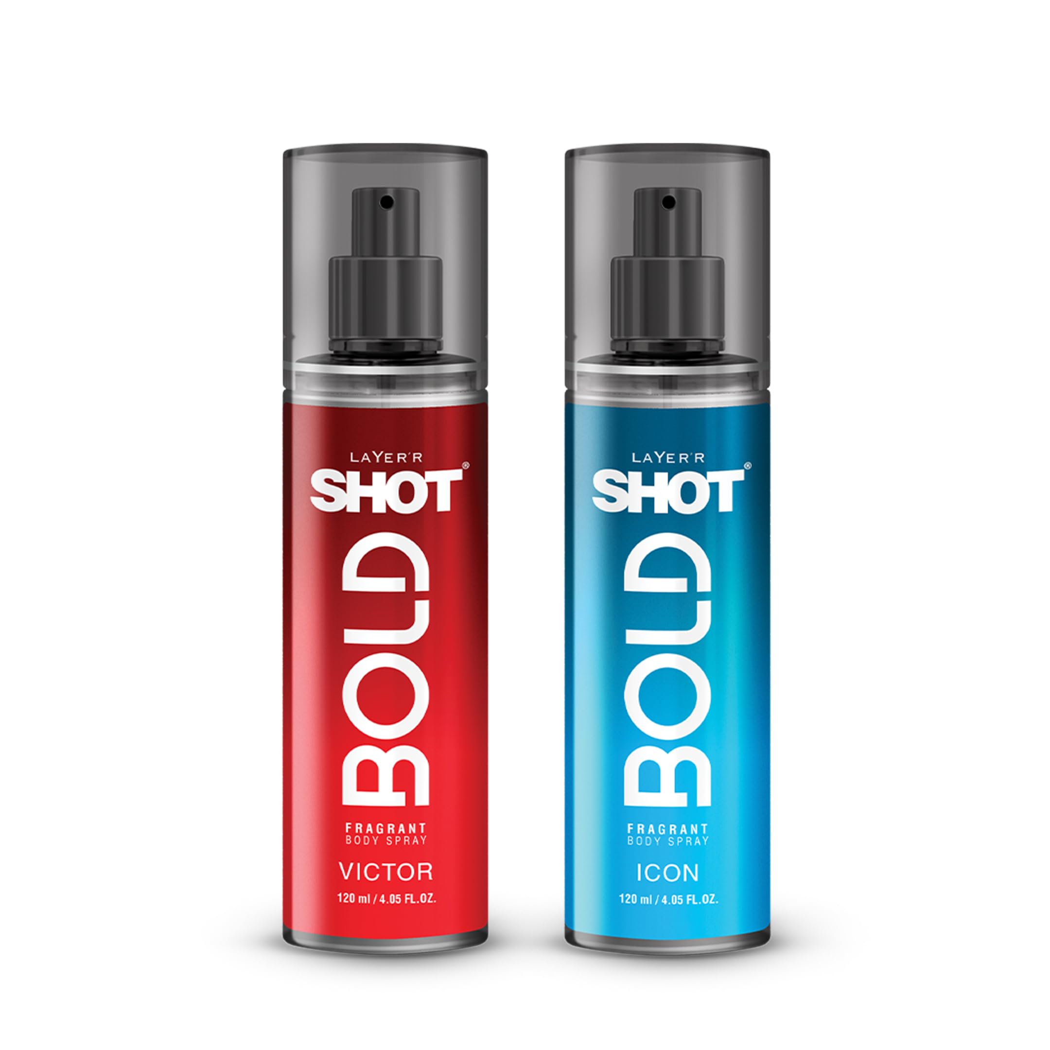 Layer'r Shot Bold Victor & Icon Deodorant Combo for Men | Pack of 2 x 120ml | Long-Lasting Perfume Body Spray | Daily Use Deodorant | IFRA Certified | Cruelty-Free-image-36