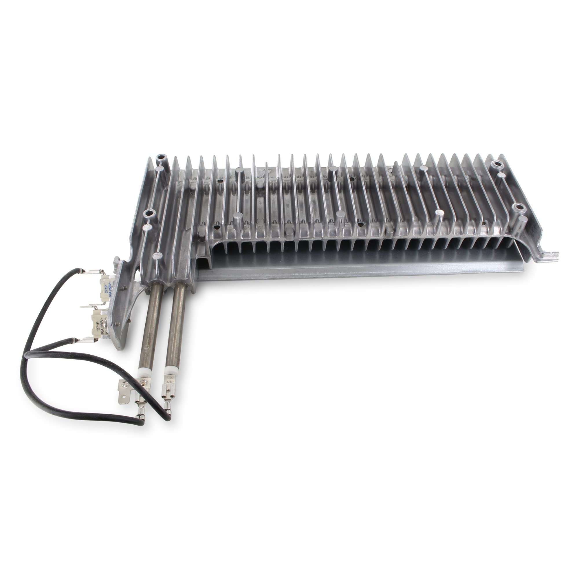 DL-pro Heizelement für Whirlpool Bauknecht 481231028307 IRCA Heizung Rippenformheizung Heizregister 2300W 230V für TRA 44KT TRAK Trockner Waschtrockner Wäschetrockner