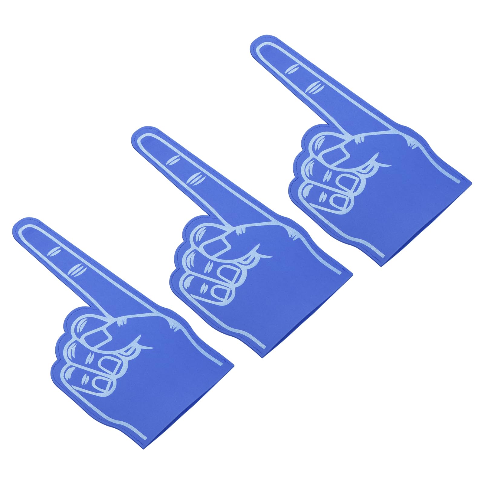 PATIKIL Schaum Finger Pack Nummer DIY Leer Schaum Hand Cheerleading für Leichtathletik Sport Spiel Veranstaltungen