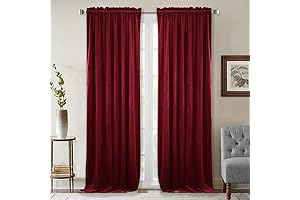 Christmas Curtains for Living Room - Festive & Luxurious Window Drapes